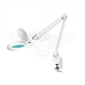 Лупа-лампа Лупа-лампа с увеличением 5D (2,25 крат), 90 светодиодов, белая