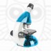 Микроскоп Микромед Атом 40x-640x (лазурь)