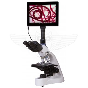 Микроскоп цифровой Levenhuk MED D10T LCD, тринокулярный