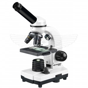 Микроскоп Bresser Junior Biolux SEL 40–1600x, белый, в кейсе